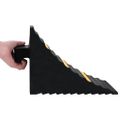 vidaXL Zakladacie kliny 2 ks 29x16x19 cm guma