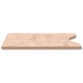 vidaXL Stolová doska 80x(36-40)x1,5 cm masívny buk