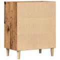 vidaXL Komoda staré drevo 57x35x75 cm kompozitné drevo
