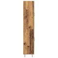vidaXL Highboard 2 ks Staré drevo 69,5 x 34 x 180 cm Kompozitné drevo
