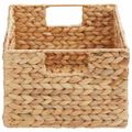 vidaXL Úložné košíky 2 ks Vodný hyacint 35 x 25 x 17 cm Prírodná