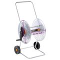 vidaXL Vozík s hadicovým bubnom pre 80 m 1/2" / 50 m 3/4" hadicu oceľ