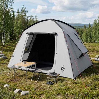 vidaXL Stan chata Biela s blackoutom 210 x 210 x 138 cm Polyester
