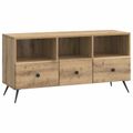 vidaXL TV skrinka 102 x 34,5 x 50 cm Dub artisan Kompozitné drevo