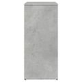 vidaXL Komody 2 ks betónovosivé 60x31x70 cm kompozitné drevo