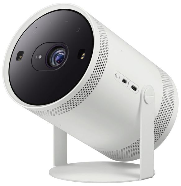 SAMSUNG projektor The Freestyle 2 SP-LFF3C/ DLP/ LED/ 230 lm/ 1920x1080/ 16:9/ Bluetooth/ USB-C/ Wi-Fi/ HDR/ repro/ bíl Projektor, DLP, LED, prenosný, Full HD, 230ANSI, USB-C, Wi-Fi, Bluetooth, repro, Tizen, bílo-cerný