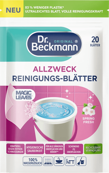 DR. BECKMANN Univer.čist.obrúsky Spring Fresh 20 ks