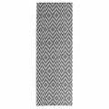 vidaXL Vonkajší koberec ARAKIL čierny 80x250 cm PP