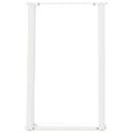vidaXL Nohy k jedálenskému stolu v tvare U, 2 ks, biele, 60 x (72-73) cm, oceľové
