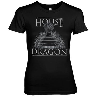 Dámske tričko House Of The Dragon - Iron Throne