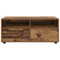 vidaXL TV skrinka 100 x 48 x 43 cm Staré drevo Kompozitné drevo