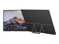 LED monitor - 15.6" - 1920 x 1080 Full HD (1080p) @ 62 Hz - IPS - 250 cd/m² - 1000:1 - 20 ms - HDMI, 2xUSB-C - reproduktory - čierna