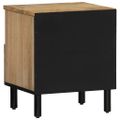 vidaXL Nočné stolíky 2 ks 40x33x46 cm masívne mangovníkové drevo