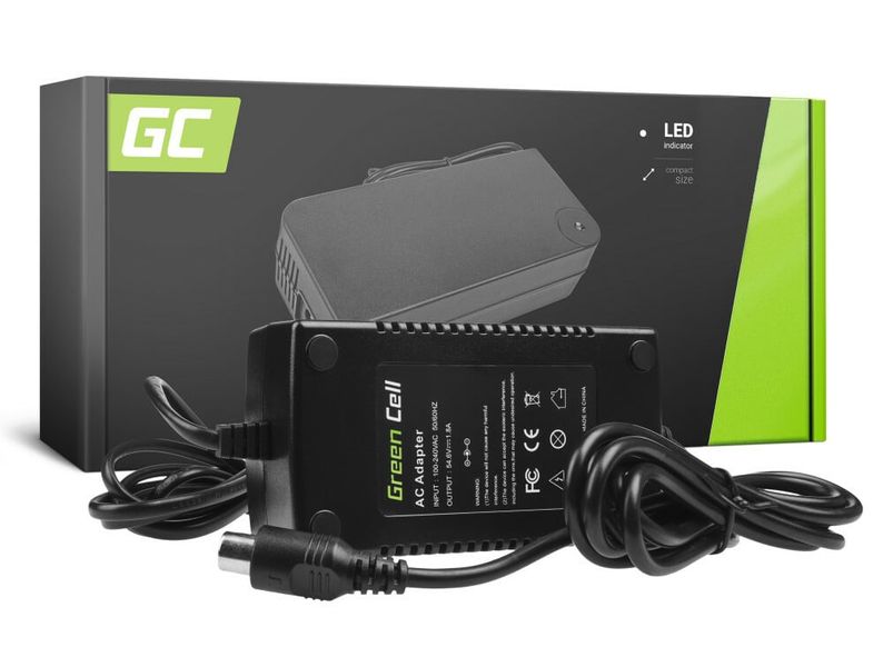 Green Cell ACEBIKE09 nabíjačka pre elektrobicykle 54,6V 1.8A (RCA)