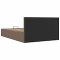 vidaXL Hydraulický posteľný rám+úložný priestor, látka 120x200 cm