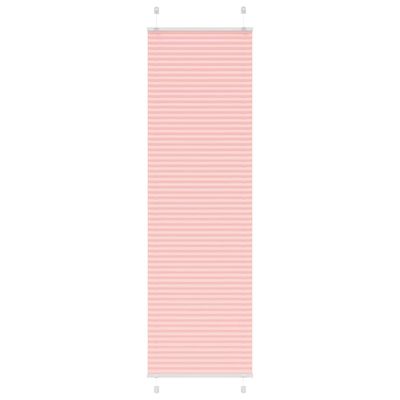 vidaXL Plisovaná roleta ružová 60x200 cm šírka látky 59,4 cm polyester