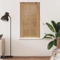 vidaXL Roleta Hnedá 80 x 160 cm Bambus