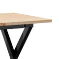 vidaXL Konferenčný stolík v tvare X 90x40x45 cm borovica a oceľ