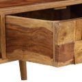 vidaXL Konferenčný stolík, akáciaové drevo s medovou povrchovou úpravou 110x50x37 cm