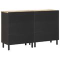 vidaXL Úložné skrine 2 ks 120 x 33 x 75 cm Masívne mango drevo