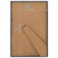 vidaXL Fotorámiky na stenu alebo stôl 5 ks modré 42x59,4 cm MDF