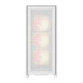 Počítačová skriňa DarkFlash AIRNOVA (biela) + 3 ventilátory