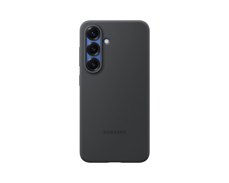 Samsung Silikónový zadný kryt pre Galaxy S25 Black