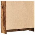 vidaXL Knižnica staré drevo 82,5x30,5x80 cm kompozitné drevo