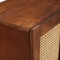 vidaXL Servírovacia skriňa Hnedá 60 x 33,5 x 75 cm Masívne mango drevo