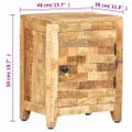vidaXL Nočný stolík 40x30x50 cm masívne mangovníkové drevo