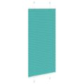 vidaXL Plisovaná roleta petrolejovo zelená 60x150 cm šírka látky 59,4 cm polyester