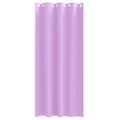 vidaXL Záclony na zatemnenie s krúžkami 2 ks Fialová 245 x 140 cm