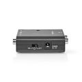 Prevodník 2x Cinch/Toslink NEDIS ACON2508BK