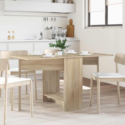 vidaXL Jedálenský stôl 138 x 70 x 73,5 cm Kompozitné drevo Dub sonoma