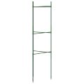 vidaXL Mriežky na paradajky 4 ks 116 cm oceľ a PP