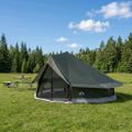 vidaXL Tipi stan 20-miestny Armádna zelená Polyester a oceľ
