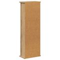 vidaXL CD Skrinka Dub artisan 60 x 17 x 92 cm Kompozitné drevo