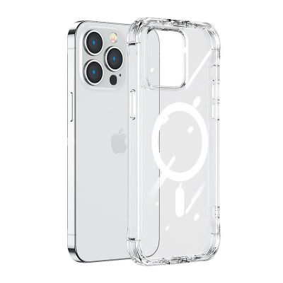 Joyroom JR-14H6 priehľadné magnetické puzdro pre iPhone 14 Pro