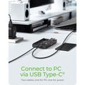 RAIDSONIC ICY Externý box 2x M.2 NVMe, USB-C