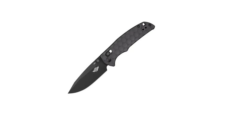 Oknife Rubato 3 (Gunmetal Grey) vreckový nôž 7,5 cm, čierna, sivá, hliník