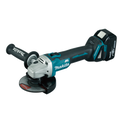 Makita Akumulátorová uhlová brúska 125 mm Li-ion LXT 18V/5,0Ah, Makpac