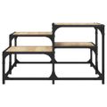 vidaXL Konferenčný stolík dub sonoma 68x68x40 cm kompozitné drevo