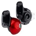 Zvuková signalizácia klaksónu sada 2 ks červená 125 mm 12V AMIO-04075