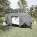 vidaXL Poťah na karavan sivý 732x250x220 cm netkaná textília