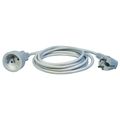 Predlžovací kábel EMOS P0111 / 1,5 m / 1 zásuvka / biely / PVC / 1 mm2