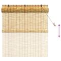 vidaXL Roleta Prírodná 140 x 160 cm Rákosie