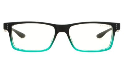 GUNNAR kancelárske/herné brýle CRUZ ONYX-TEAL * čierne sklá * BLF 35 * NATURAL focus Brýle, herné, na deti, čierne-zelené obrúčky, čierne sklá