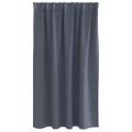 vidaXL Záclony na zatemnenie s krúžkami 2 ks Antracitová 140 x 140 cm
