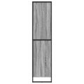 vidaXL Servírovacia skriňa Sivý Sonoma 81 x 36 x 150.5 cm
