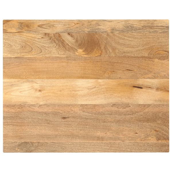 vidaXL Stolová doska 100x80x2,5 cm obdĺžniková, masívne drevo mango